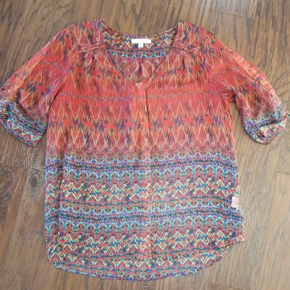 Skies Are Blue blouse